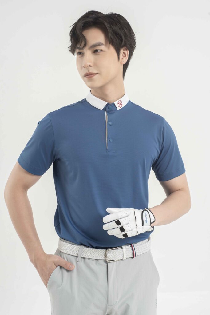 Áo golf cổ Mandarin sang trọng, chuẩn phong cách golfer hiện đại