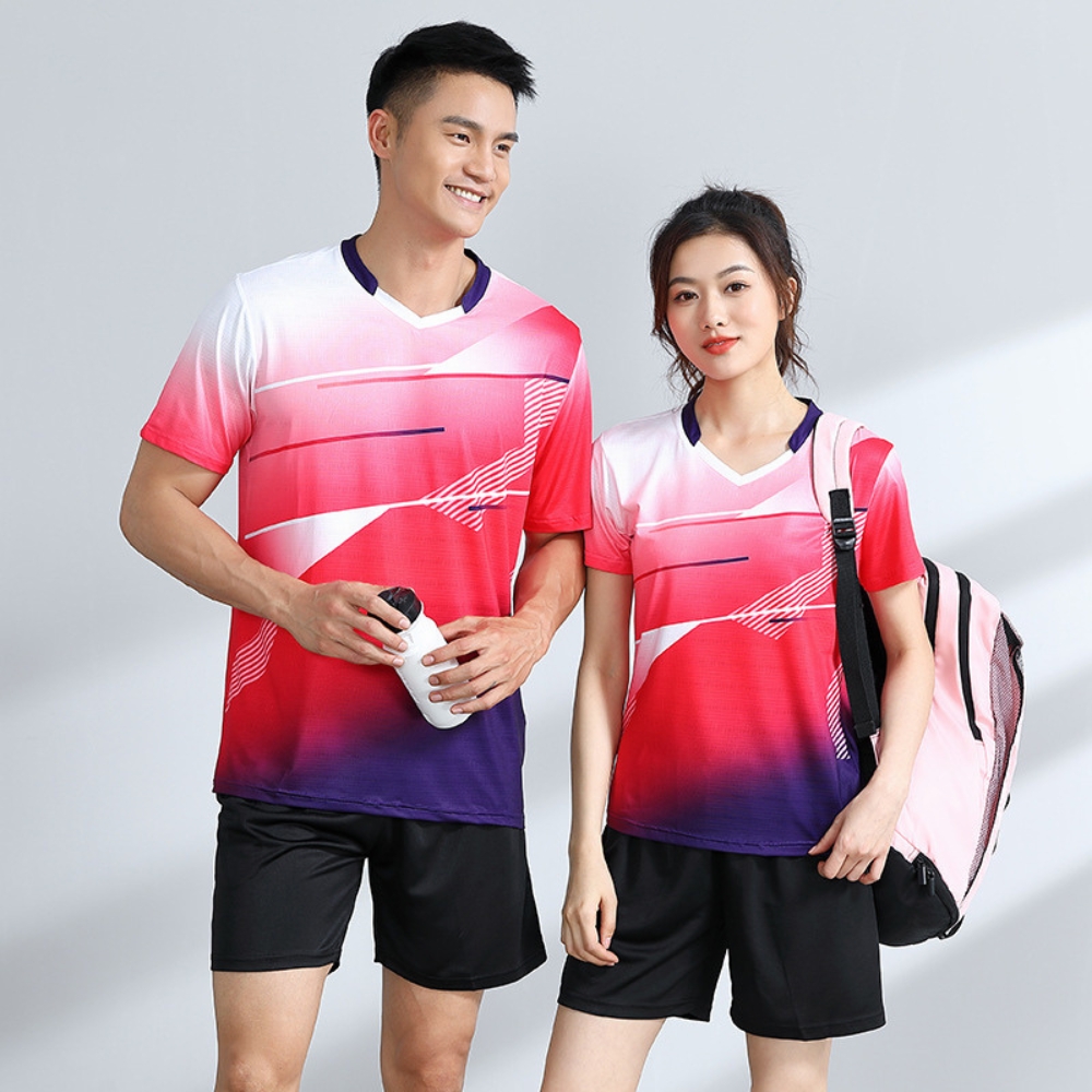 Color Block giúp áo Tennis nổi bật, dễ nhận diện và tạo hình ảnh thể thao chuyên nghiệp